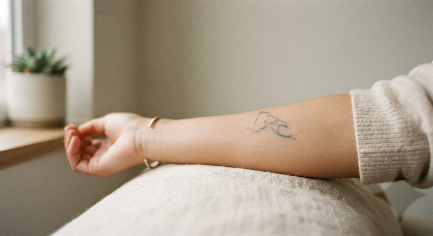 Specialist performing a laser tattoo removal session at Hair Reborn Clinic Bhubaneswar