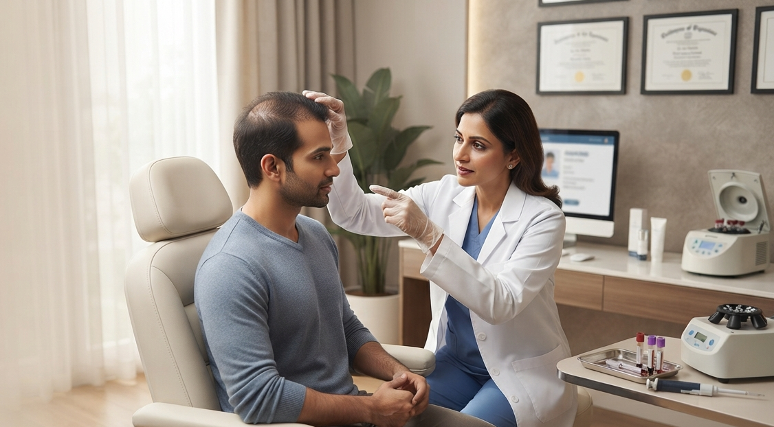 Hair PRP treatment in Bhubaneswar at Hair Reborn Clinic