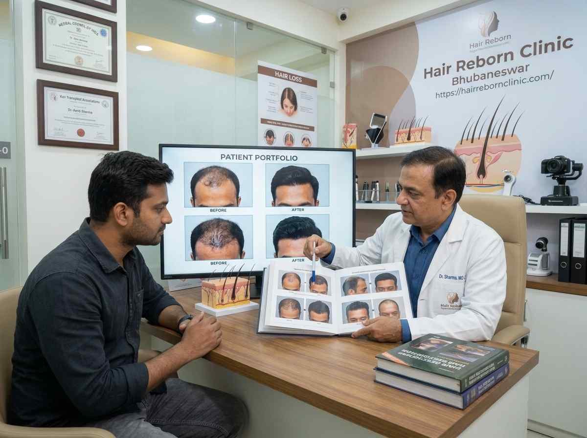 Choosing the best hair transplant doctor in Bhubaneswar